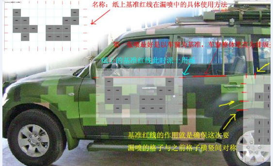 伊春车辆迷彩喷涂,设备迷彩漆翻新