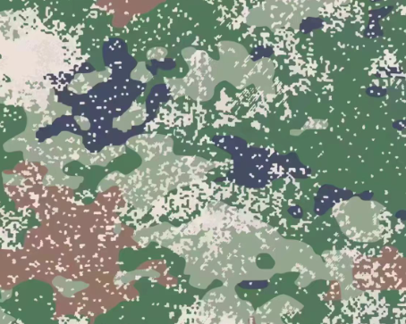 伊春星空迷彩漆施工聚焦园区围墙、